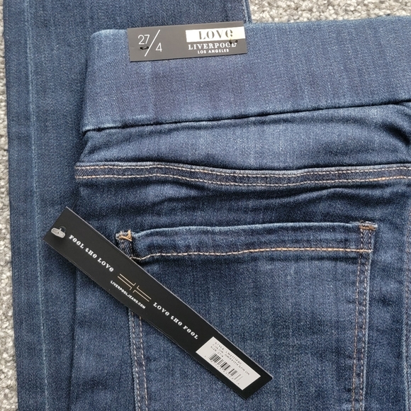 NWT! Liverpool Pull On Jeans - Picture 8 of 8